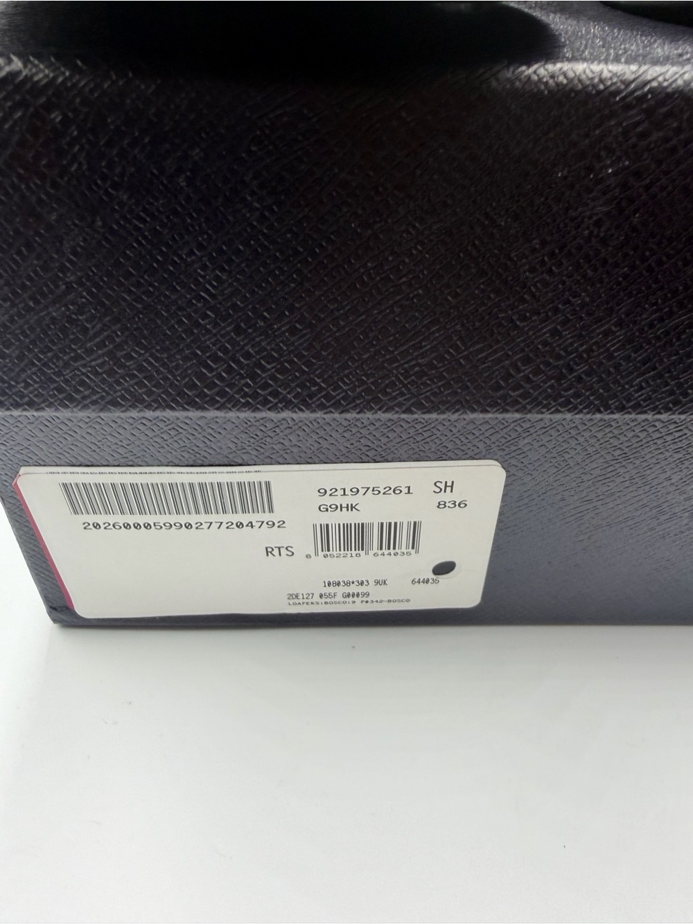 New PRADA Triangle Logo Loafer In Bosco $1,200 42 - Picture 9 of 9